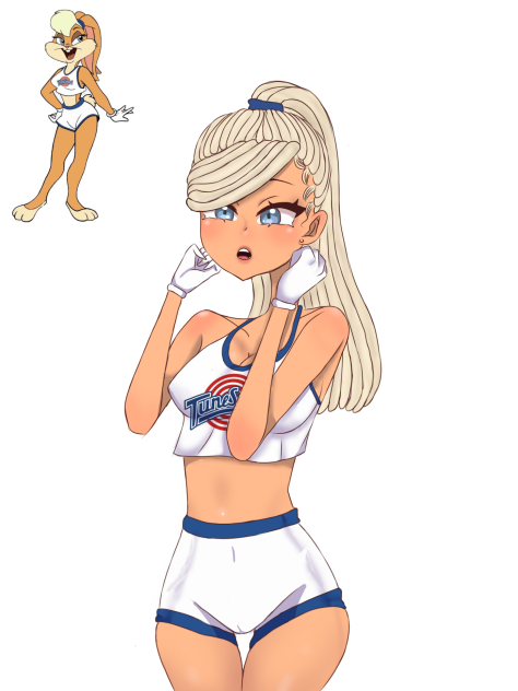 Lola Bunny as a human