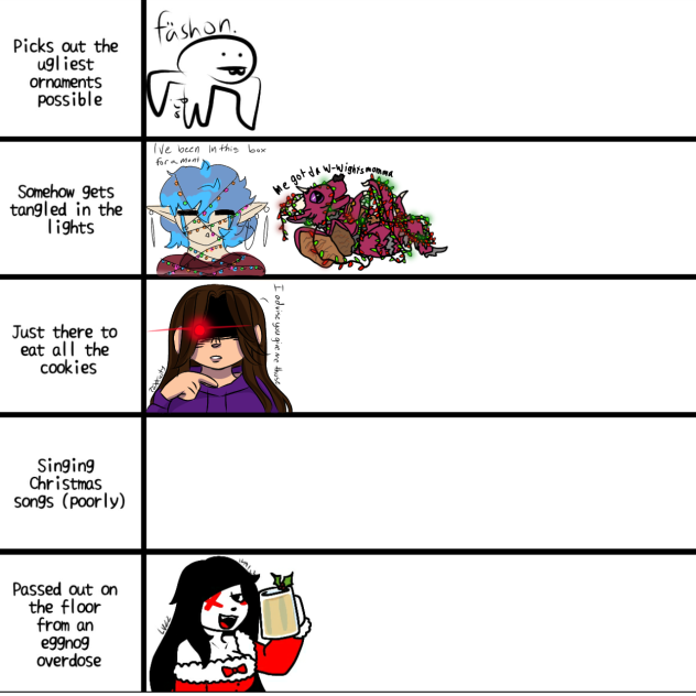 Howl is a big helper!! Christmas colab