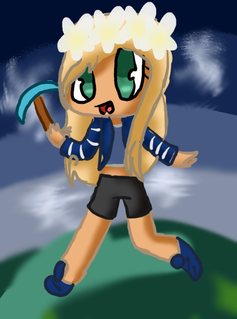 Minecraft character - ibisPaint