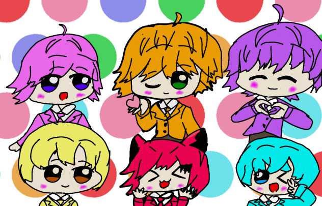 す・と・ぷ・り🍓(見ずにかいた)