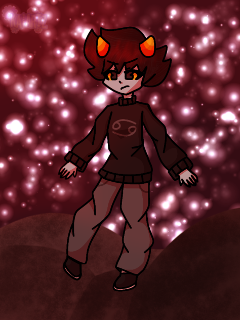karkat in space!!!!!!