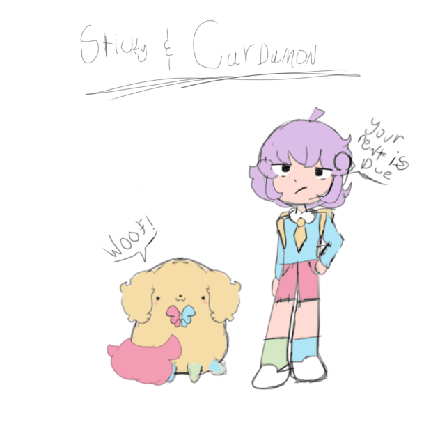 Sticky and Cardamon!