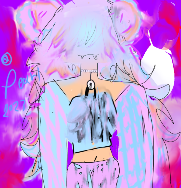 pink and bluu