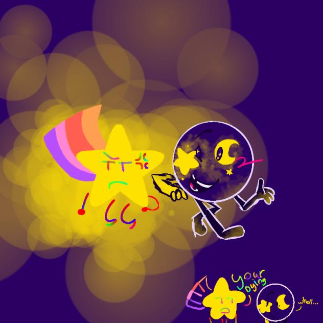 spaceball & shooting star