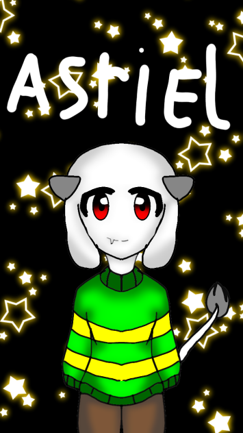 speed paint Asriel - ibisPaint