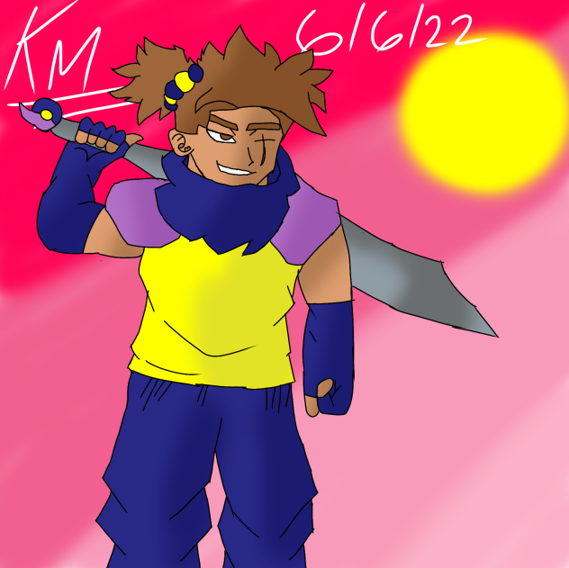 drawing my character