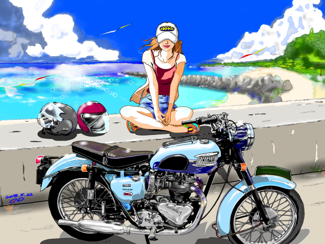#彼女の島