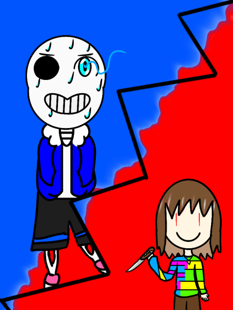 sans vs frisk16