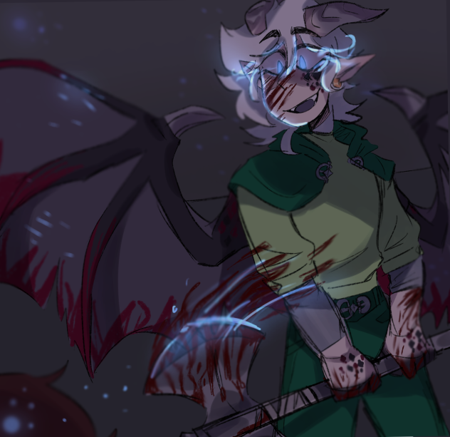 he’s gone full on sans mode