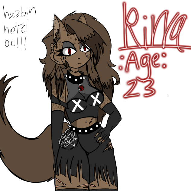 My hazbin hotel oc