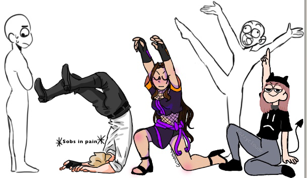 Uh.. pose.. collab