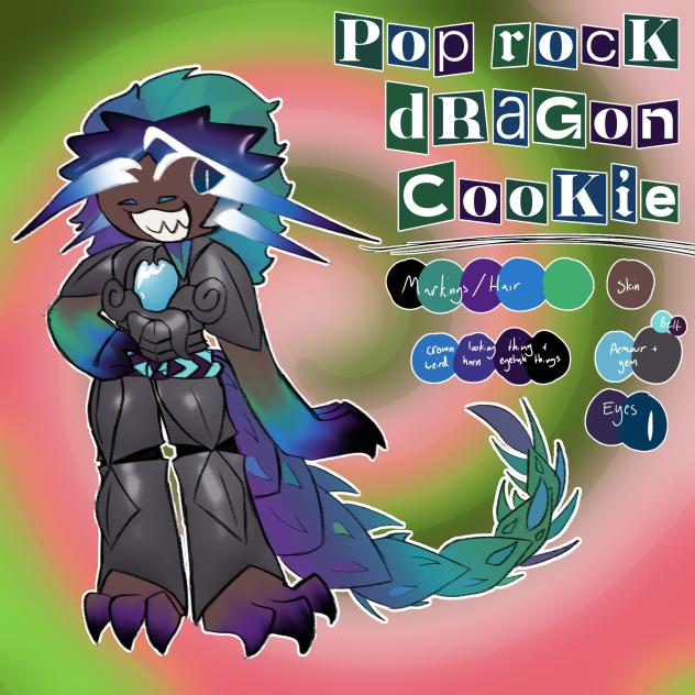 💎 Pop Rock Dragon Cookie 💎
