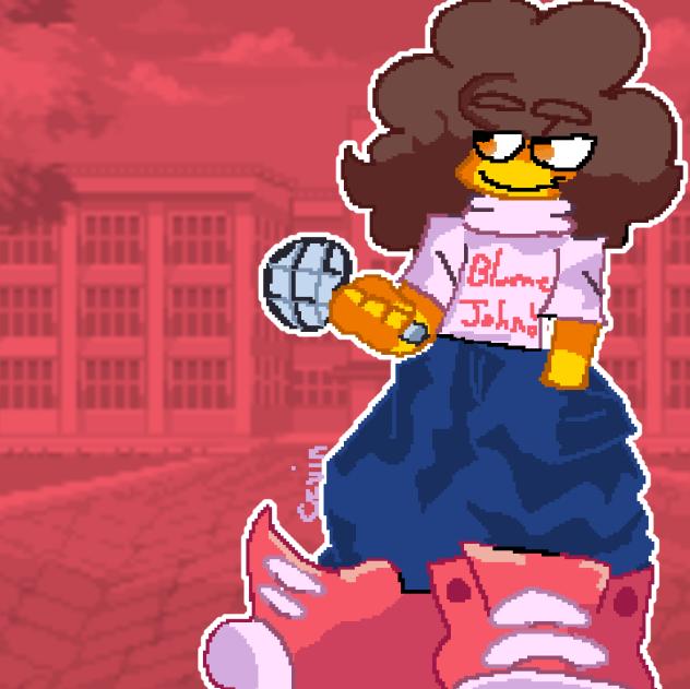 week 6 or pixilated Shedletsky