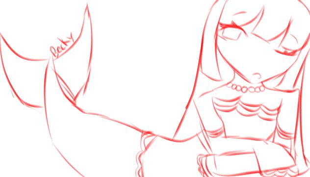 fishy unagi (sketch)