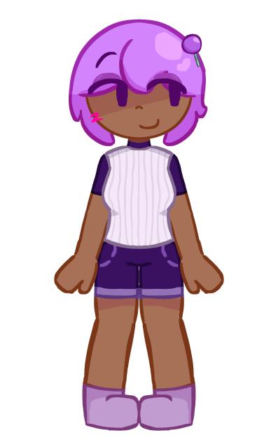 lollipop gijinka remake 💜🤍