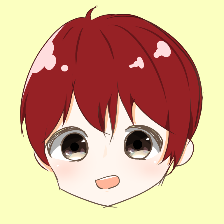 赤髪男子 Ibispaint