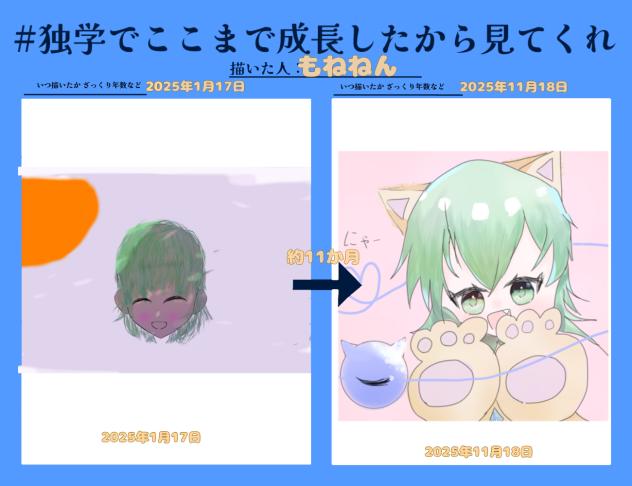 成長してる！多分…