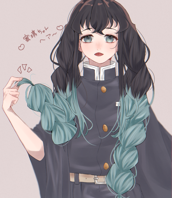 蜜璃ちゃんヘアー