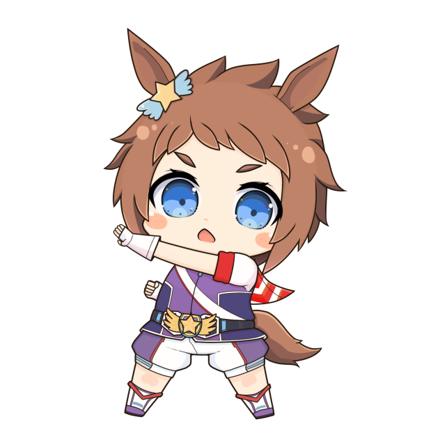 勝負服ビコーペガサスちゃん