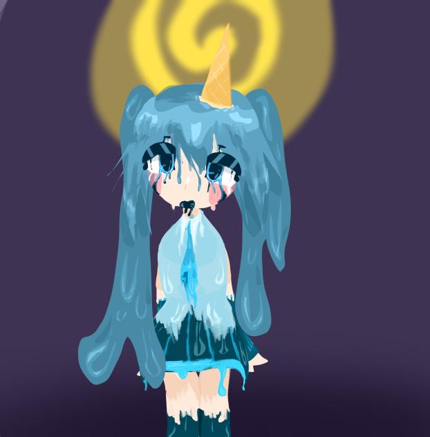 uhh melting miku i guess