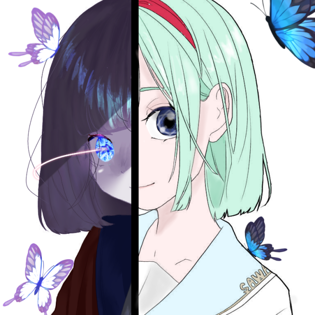 塗り絵21＆Twitterフォロワー100人記念