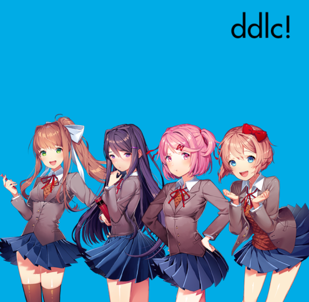 ddlc wezzer meme
