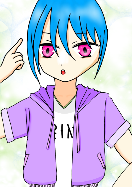 【コラボ】青葉さんが描いてくれた服塗った