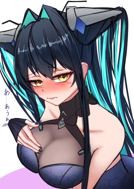 照れ顔リトルマーメイド