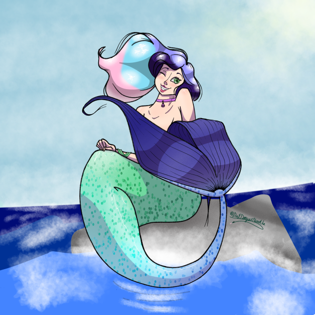 Mermaid contest entry