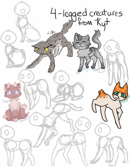 4 legged animal collab