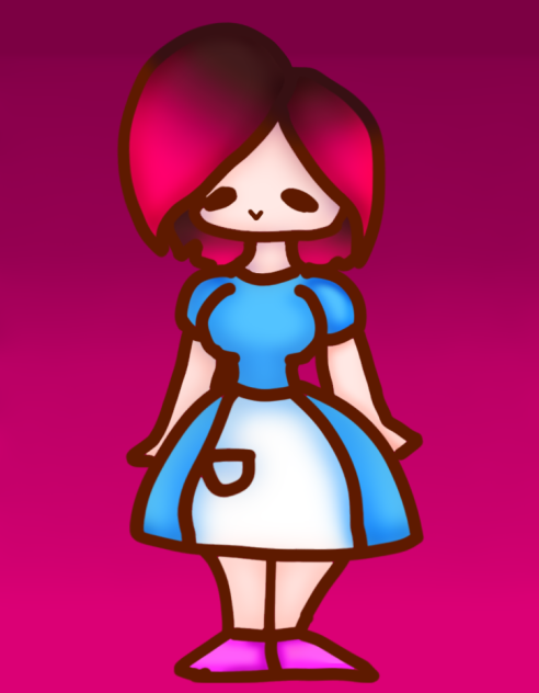 Cute little waitress