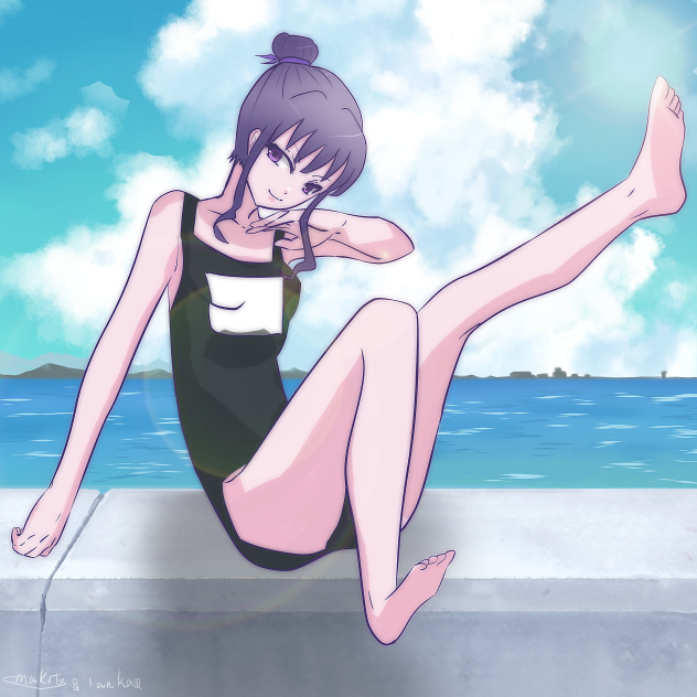 早く泳ごうよっ