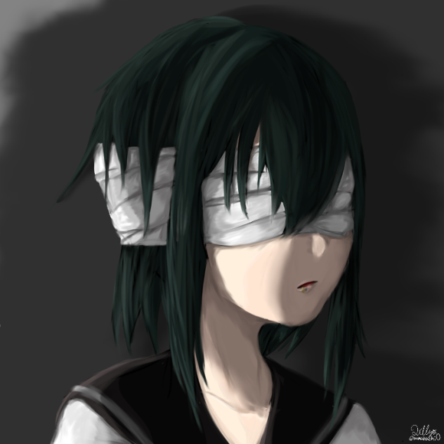 真っ暗