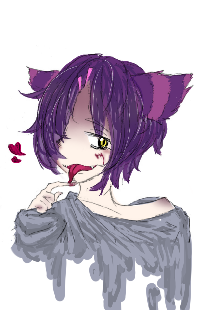 チェシャ猫擬人化
