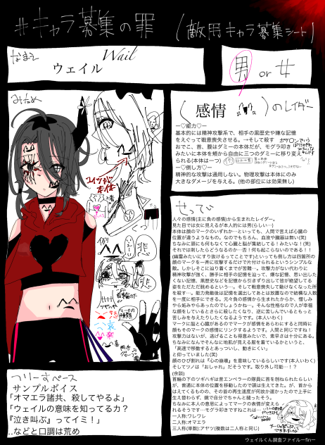 罪キャラ募参加2