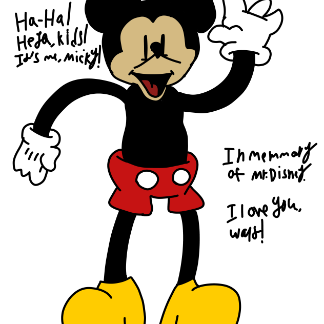 I love you, Walt Disney!