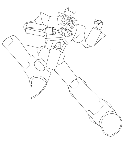 ダイアポロン 線画