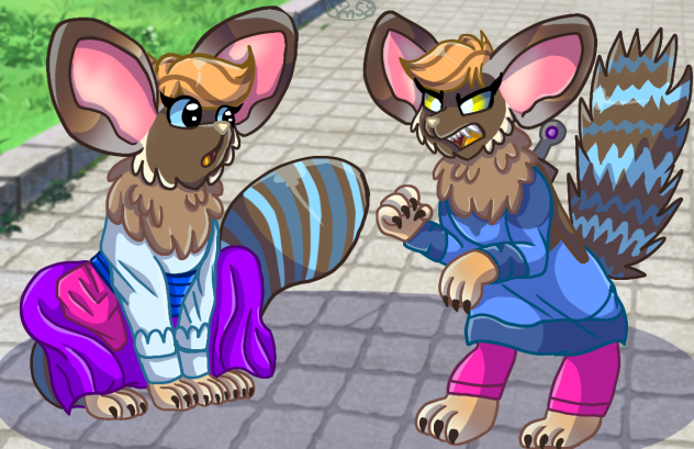 Remlits Dressed as Lula