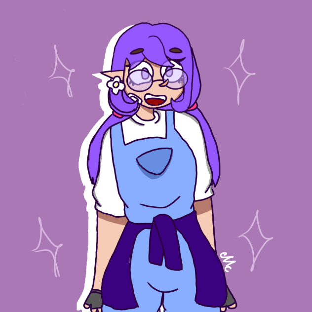 Re drawing my Gacha life Oc