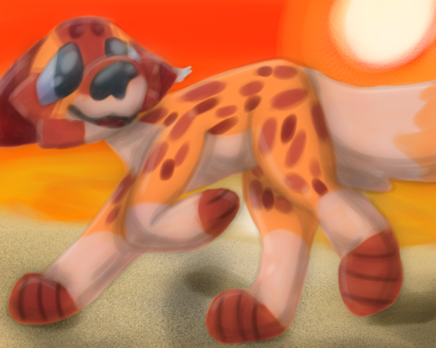 Amber At The Beach