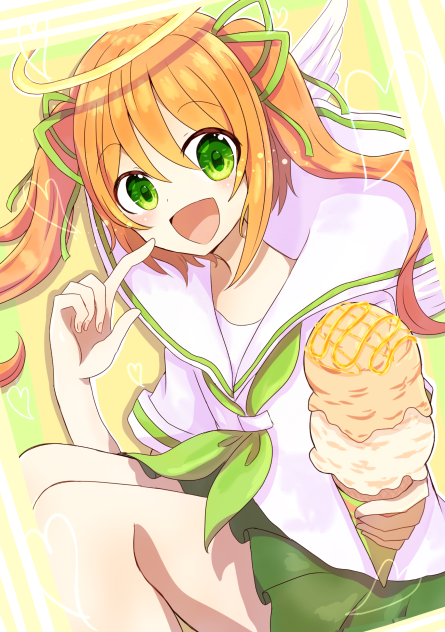ハチミツアイス食べる？