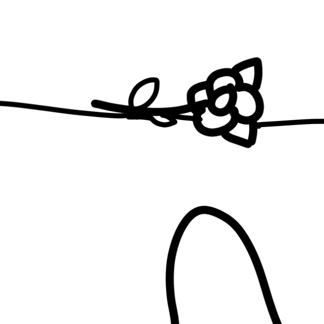 Flor demonio elfa princesa