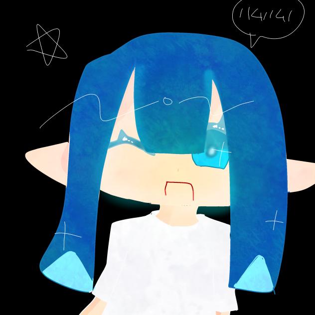 落書きにしようと思ったけど良い感じに出来て本気で塗った奴