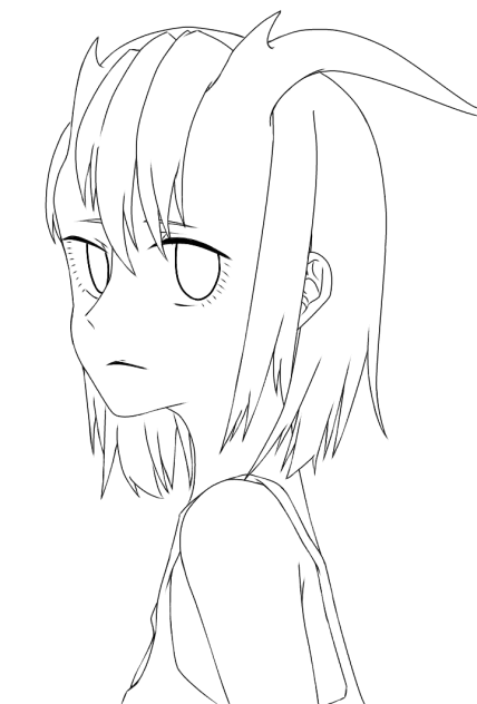 曲がる