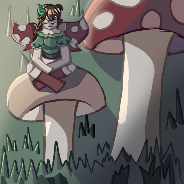 Mushy Mush Mushroom Shroom Fairy