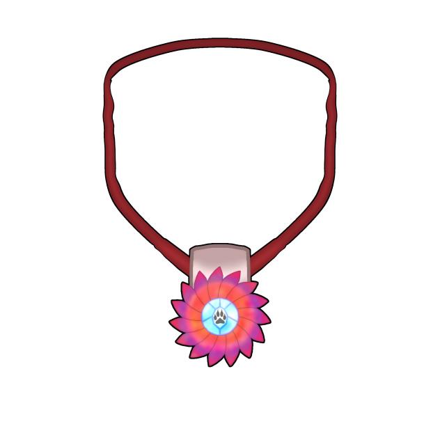 Wolf 🐺 Flower 🌺 Necklace.