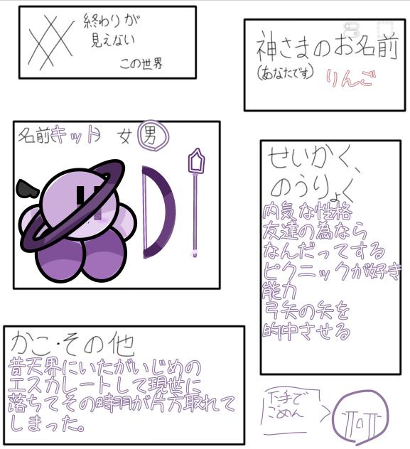 キャラ募ォォォォォ☆
