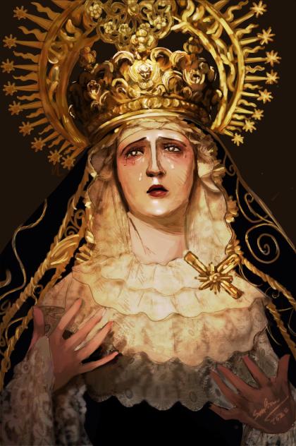 The Crying Virgin Ver.2