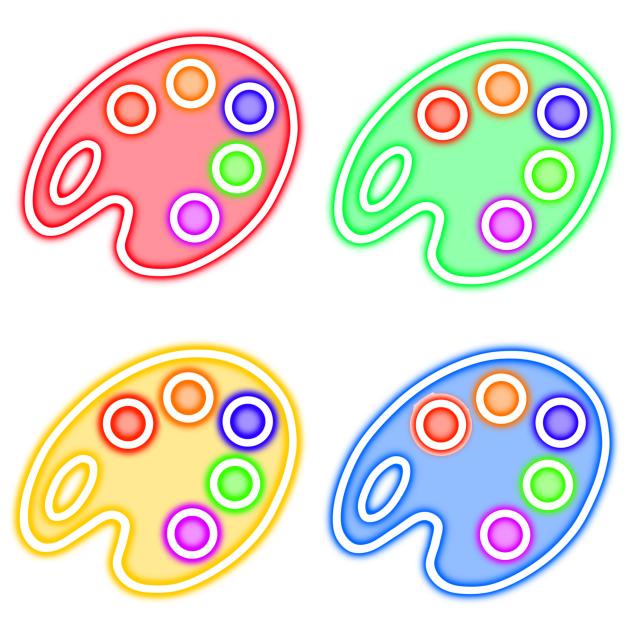 paint palette noun aicon 4