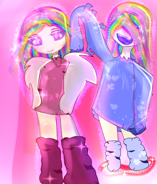 F⚡ngi R🌈inbow hair🌦